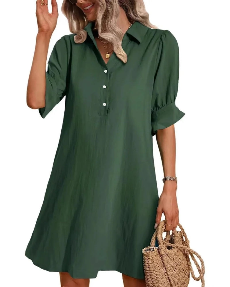 FRANCHESCA - Casual Shirt Dress