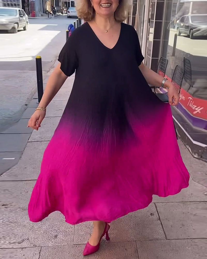 JOLIE - Boho Pleated Dress