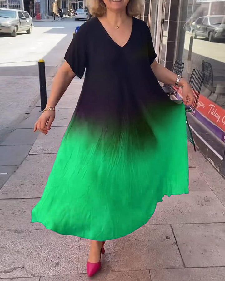 JOLIE - Boho Pleated Dress