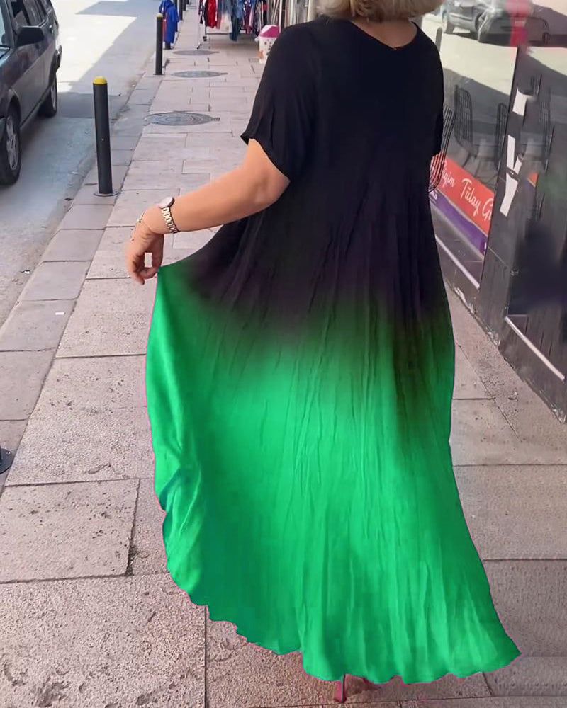 JOLIE - Boho Pleated Dress