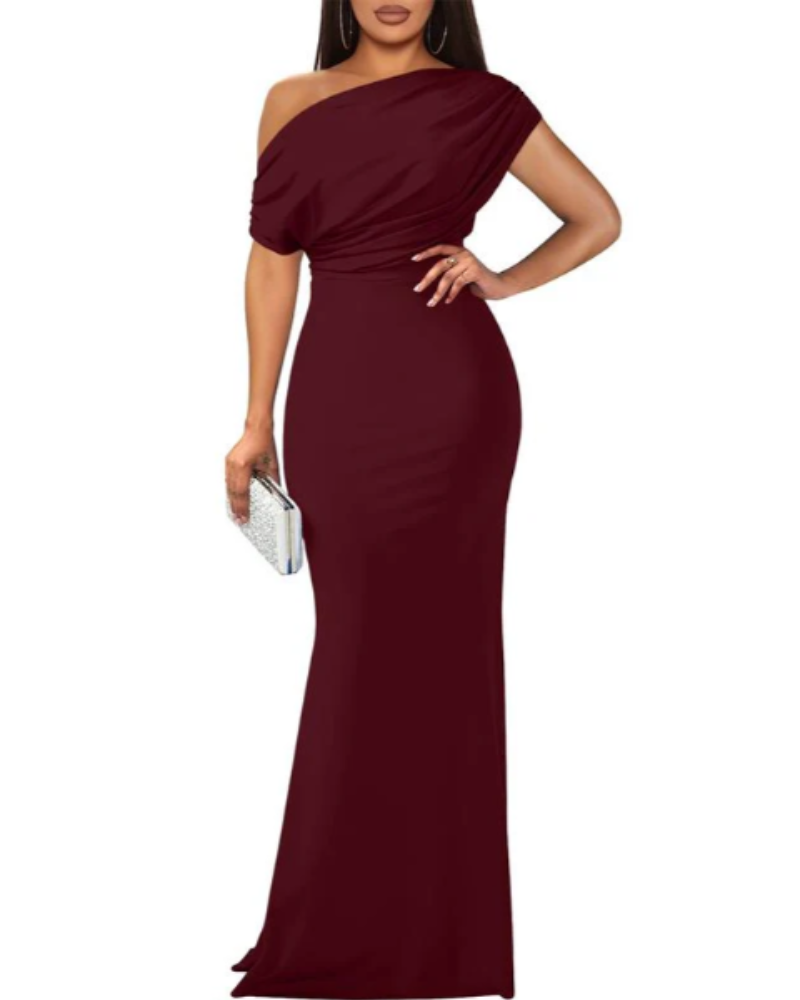 JESI - Sleeveless Bodycon Maxi Formal Dress