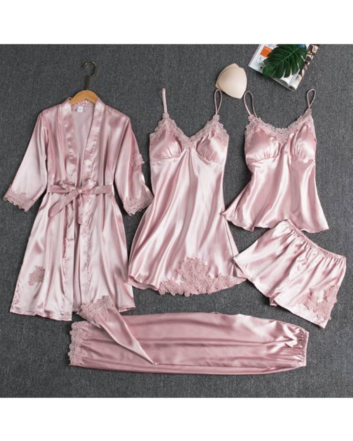 EVELANI - Women's 5-Piece Nightwear Set