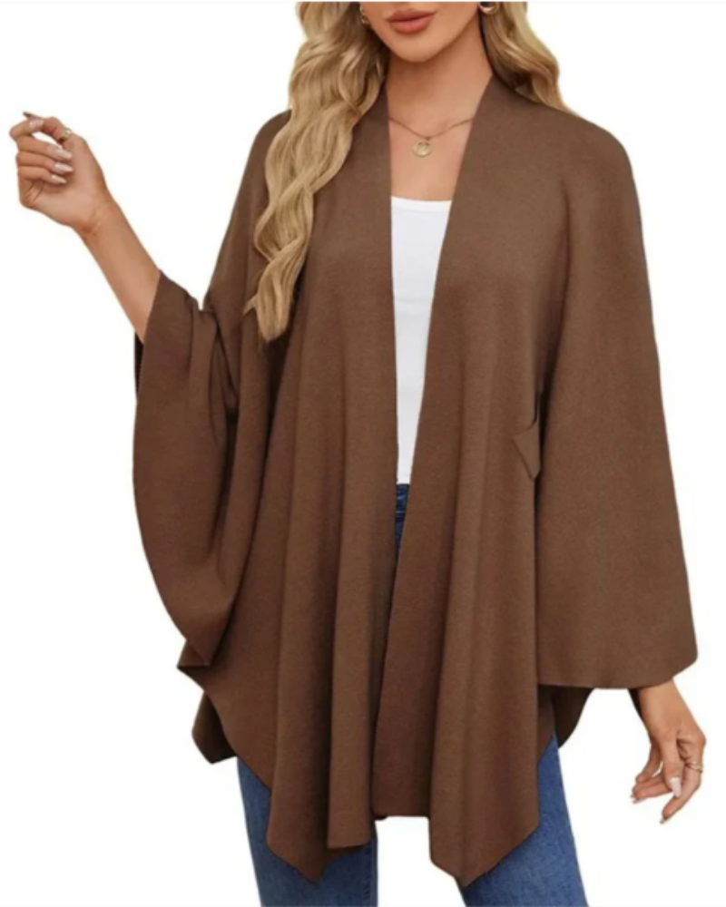 ISARA - Elegant Soft Knit Shawl Wrap