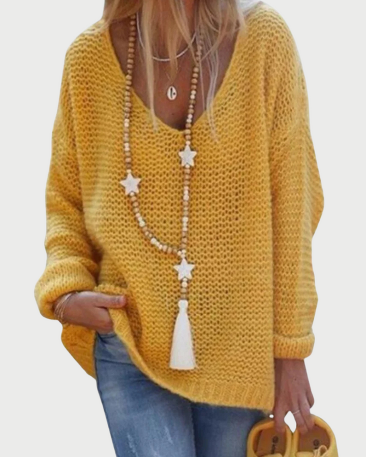 SAVAYA - BOHO KNITTED JUMPER