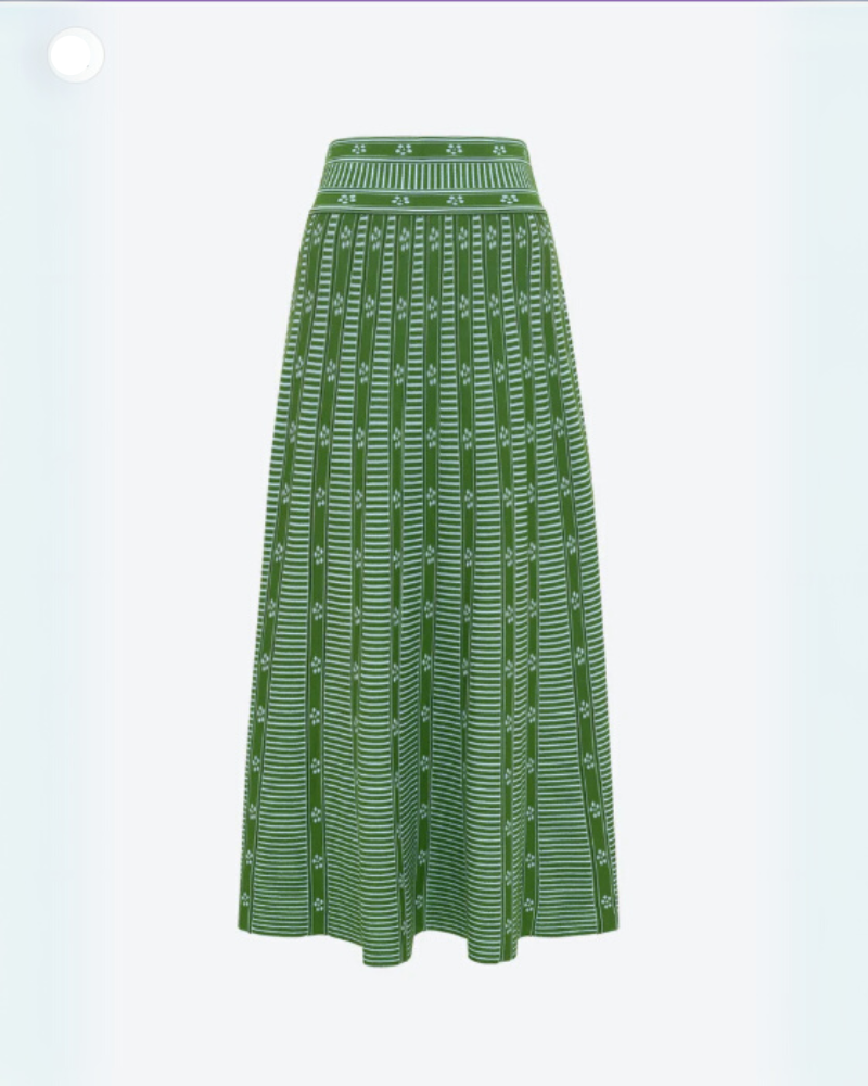EMERALD - Jacquard Skirt