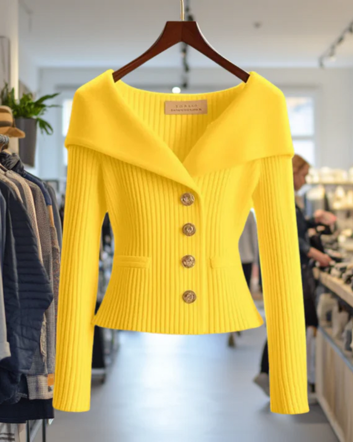 ELASE - Luxurious Knit Cardigan