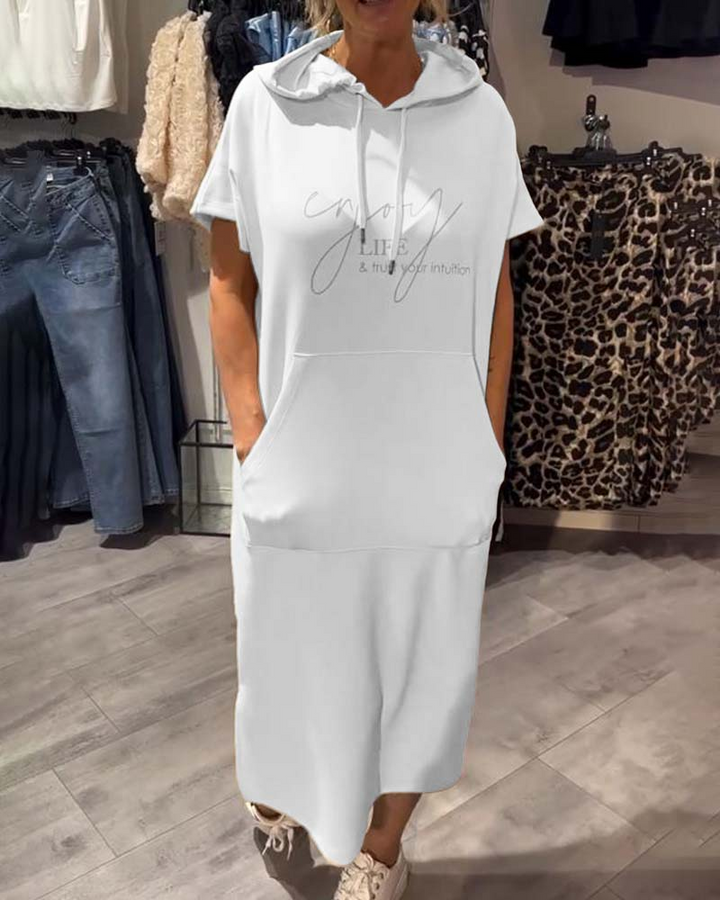 FAELAN - Elegant Hoodie Dress