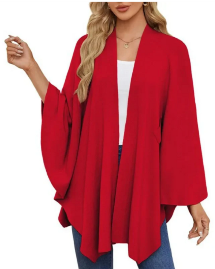 ISARA - Elegant Soft Knit Shawl Wrap