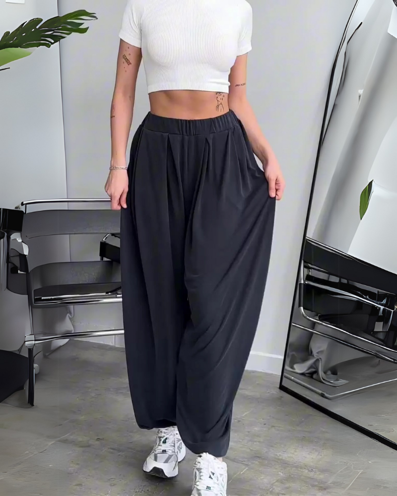 IRATIE - Wide-Leg Trousers