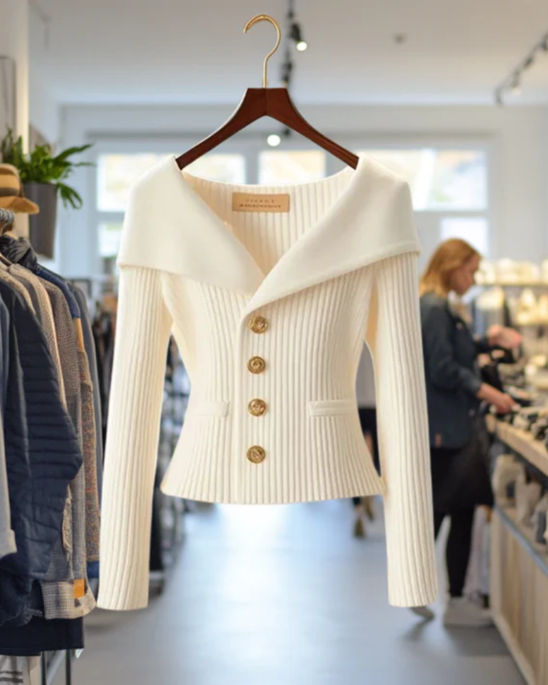 ELASE - Luxurious Knit Cardigan