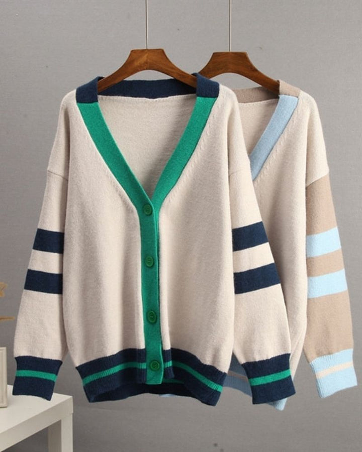 AVALON - V - NECK BOHO CARDIGAN