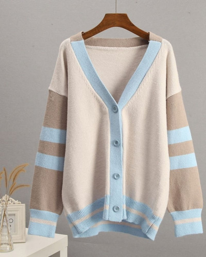 AVALON - V - NECK BOHO CARDIGAN