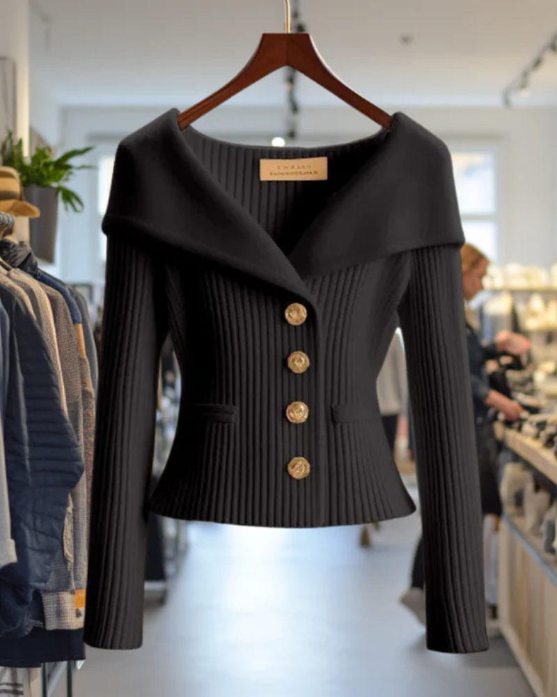 ELASE - Luxurious Knit Cardigan