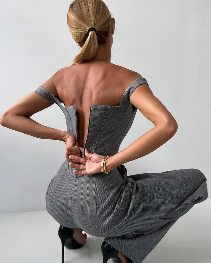 IDARA - 3-piece suit with double-breasted blazer