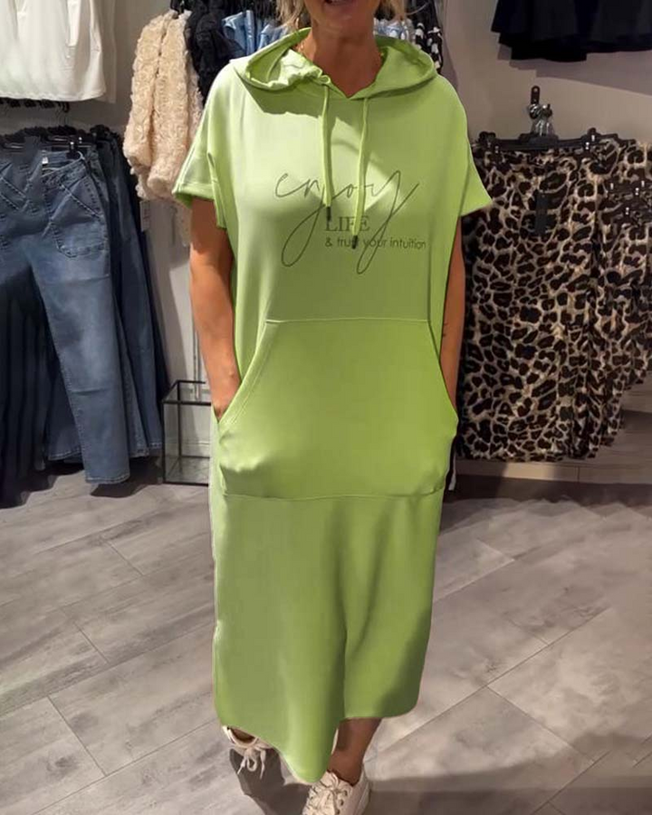 FAELAN - Elegant Hoodie Dress