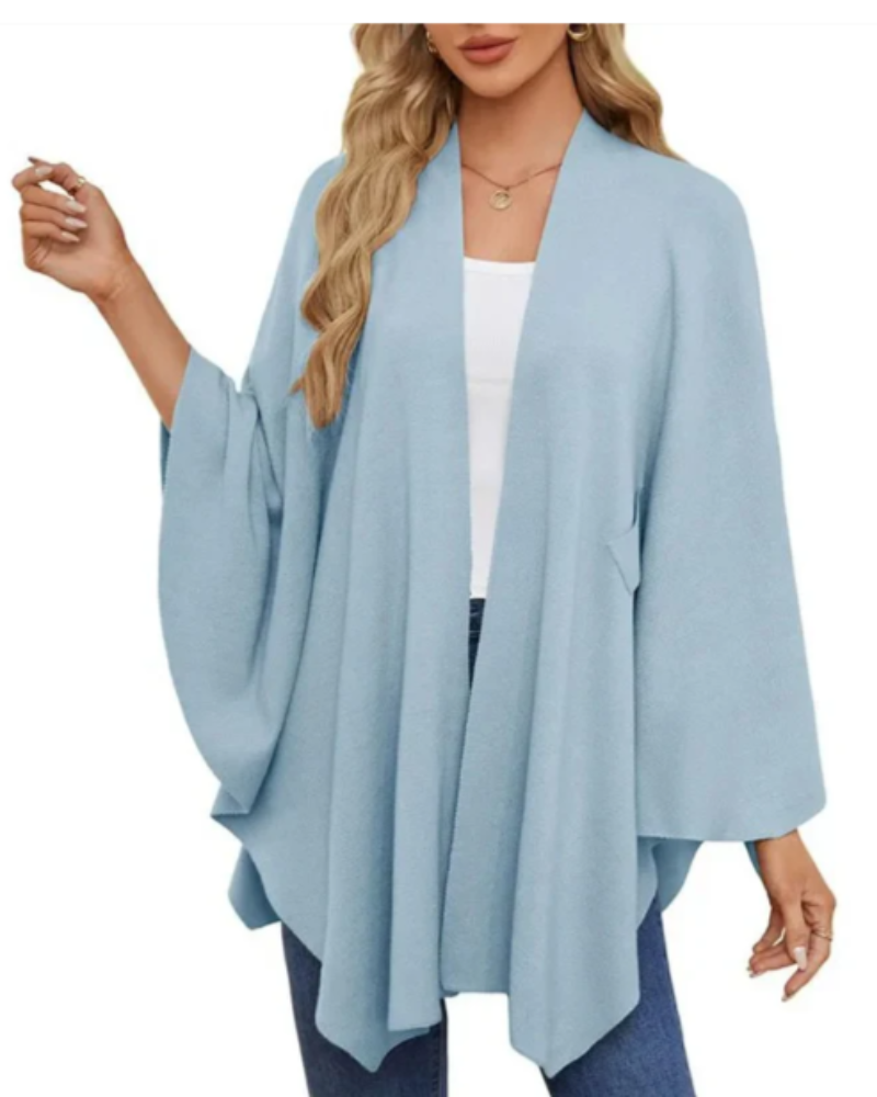 ISARA - Elegant Soft Knit Shawl Wrap