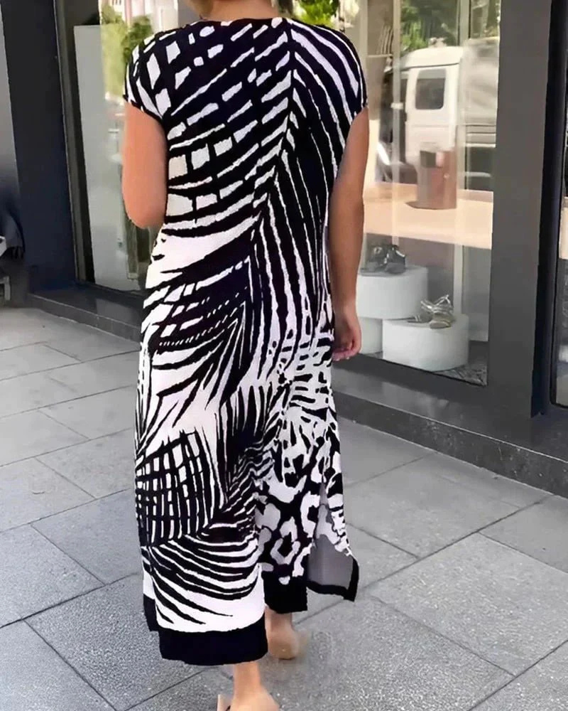 MABEL - Casual Printed Dress